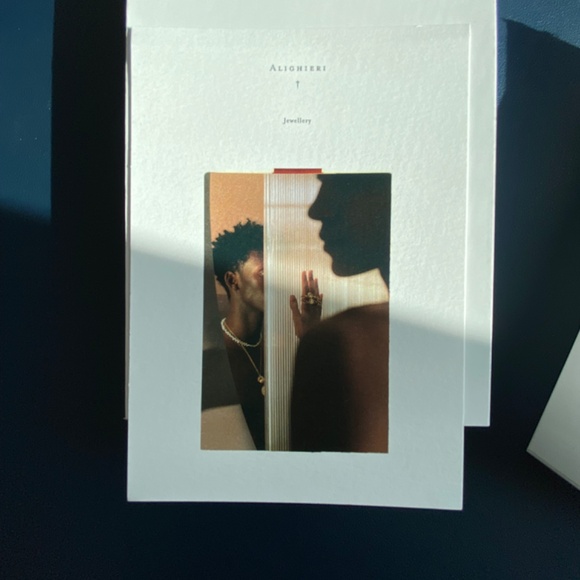 Alighieri The Faint Moonlight Emerald Pendant Necklace - Picture 7 of 12